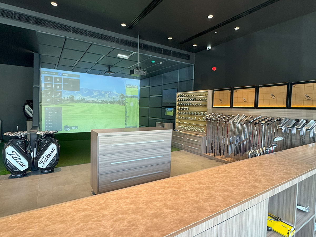 Golf Superstore Tour Experience – Two Simulators and Putting Area